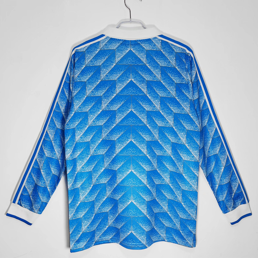 1988 Germany Long Sleeve Home Retro Jersey