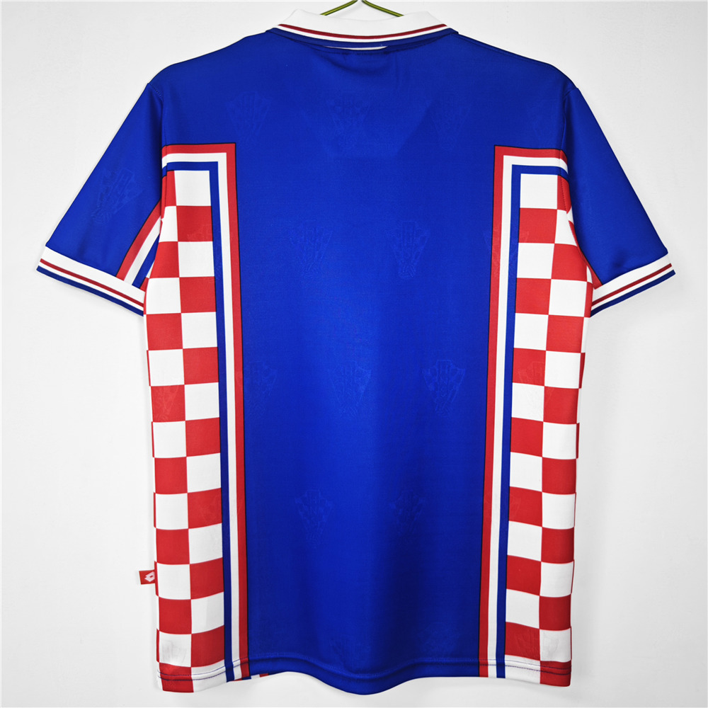 1998 Croatia Away Retro Jersey