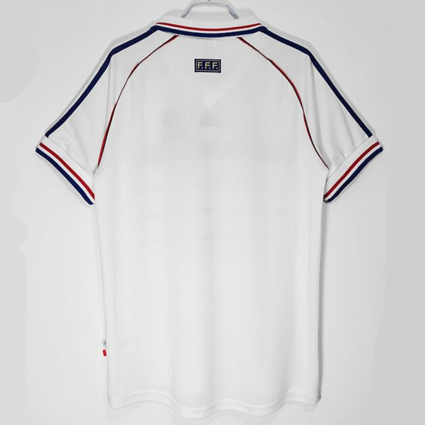 1998 France Away Final Retro Jersey