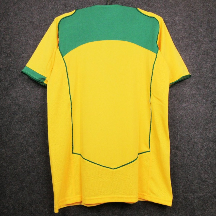 2004 Brazil Home Retro Jersey