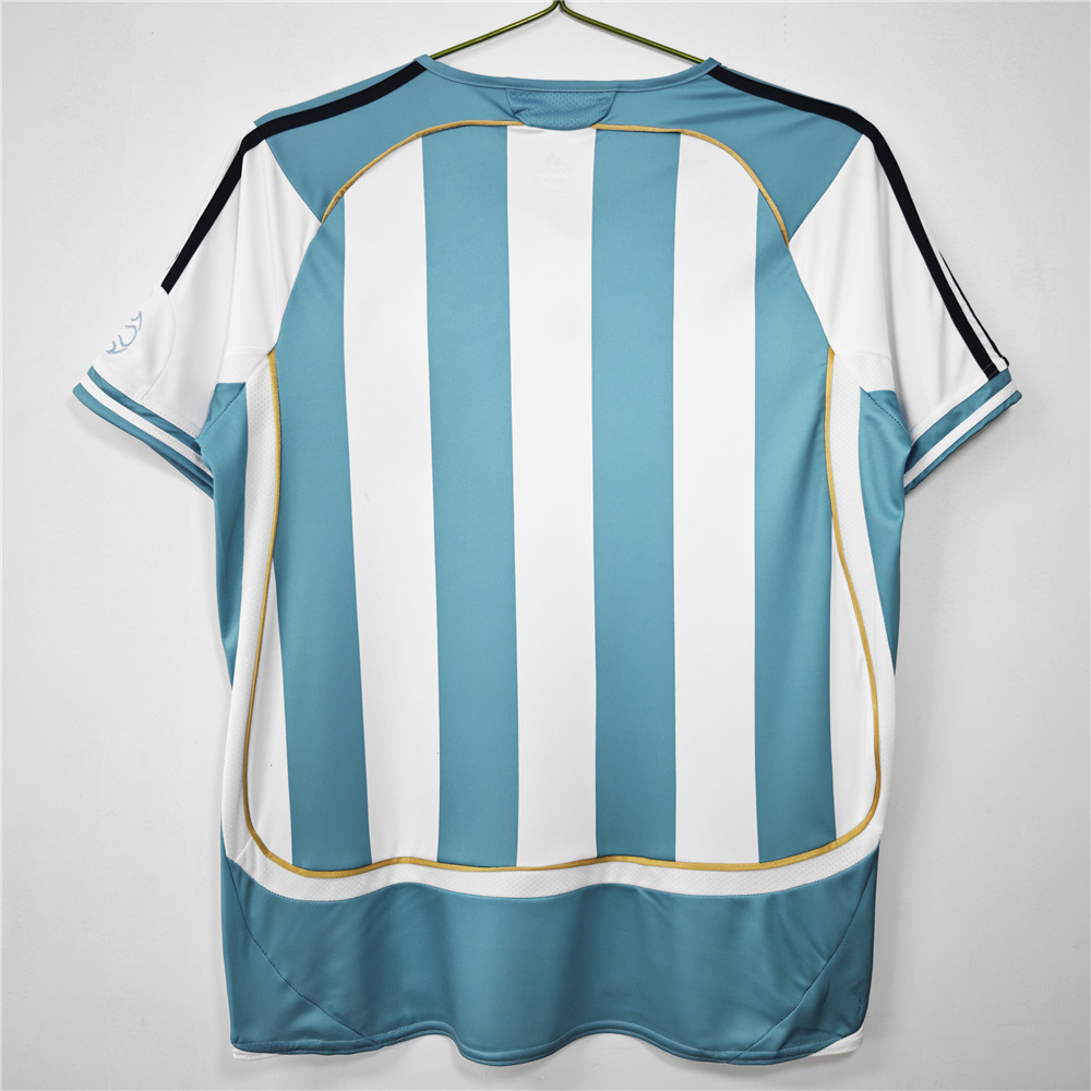 2006 Argentina Home Retro Jersey