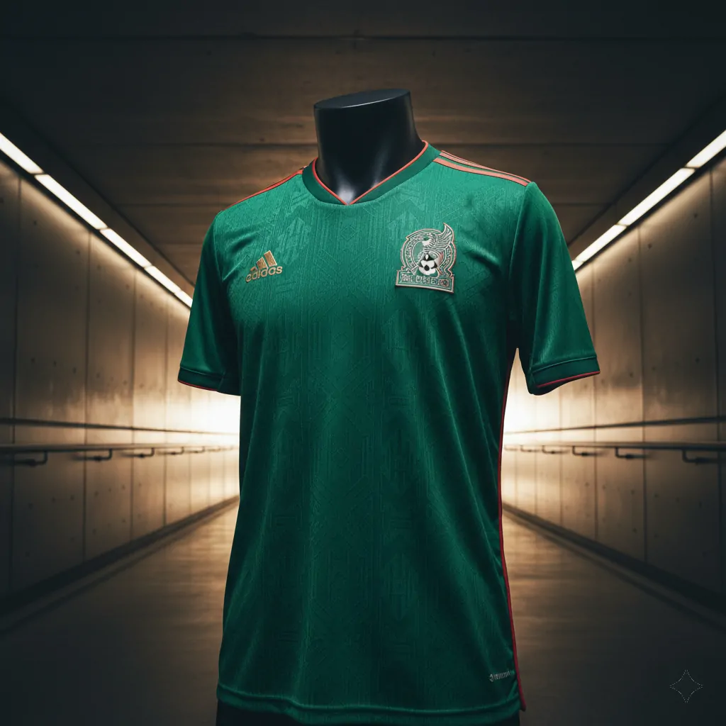 2025 Mexico national team home soccer jersey
