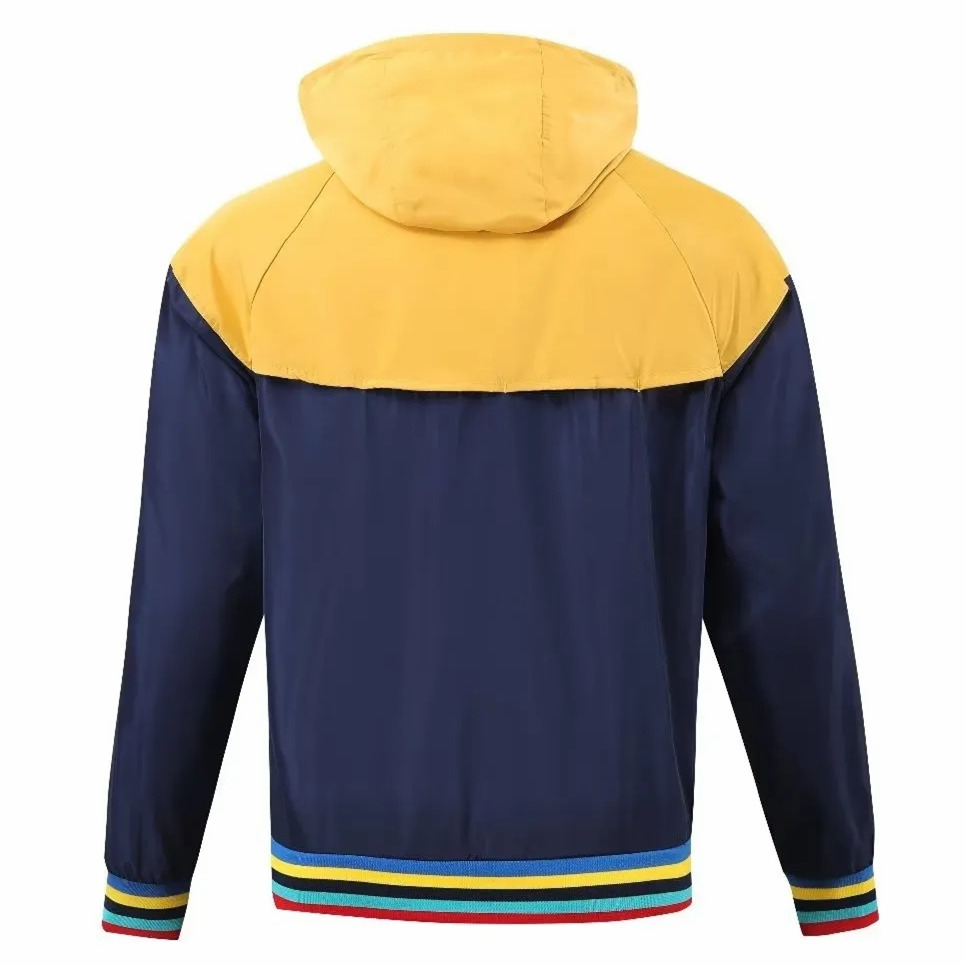 23-24 FC Barcelona Mens Windrunner Full Zip Hooded Jacket