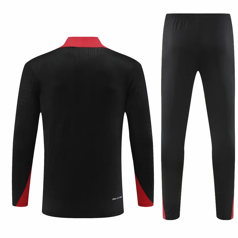 23-24 Portugal National Team Mens Black Training Technical Tracksuit