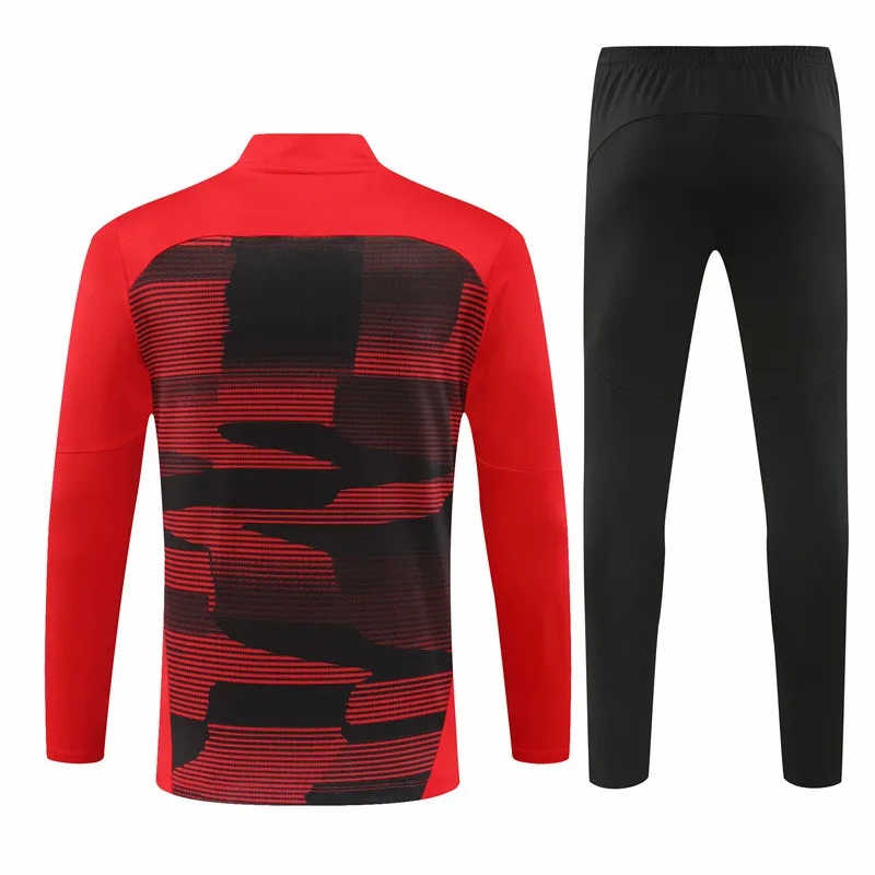 24-25 AC Milan Mens Red Training Technical Tracksuit