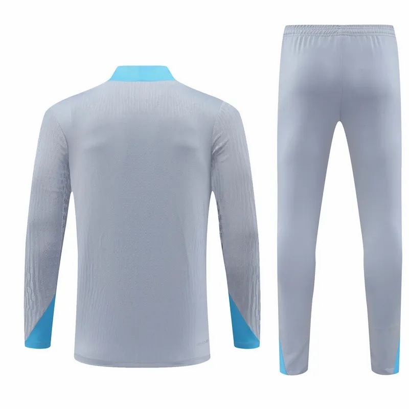 24-25 Atlético de Madrid Grey Mens Training Technical Tracksuit