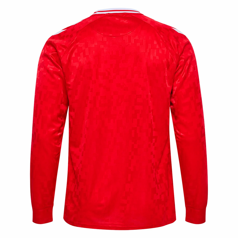 24-25 Denmark Mens Home Long Sleeve Jersey