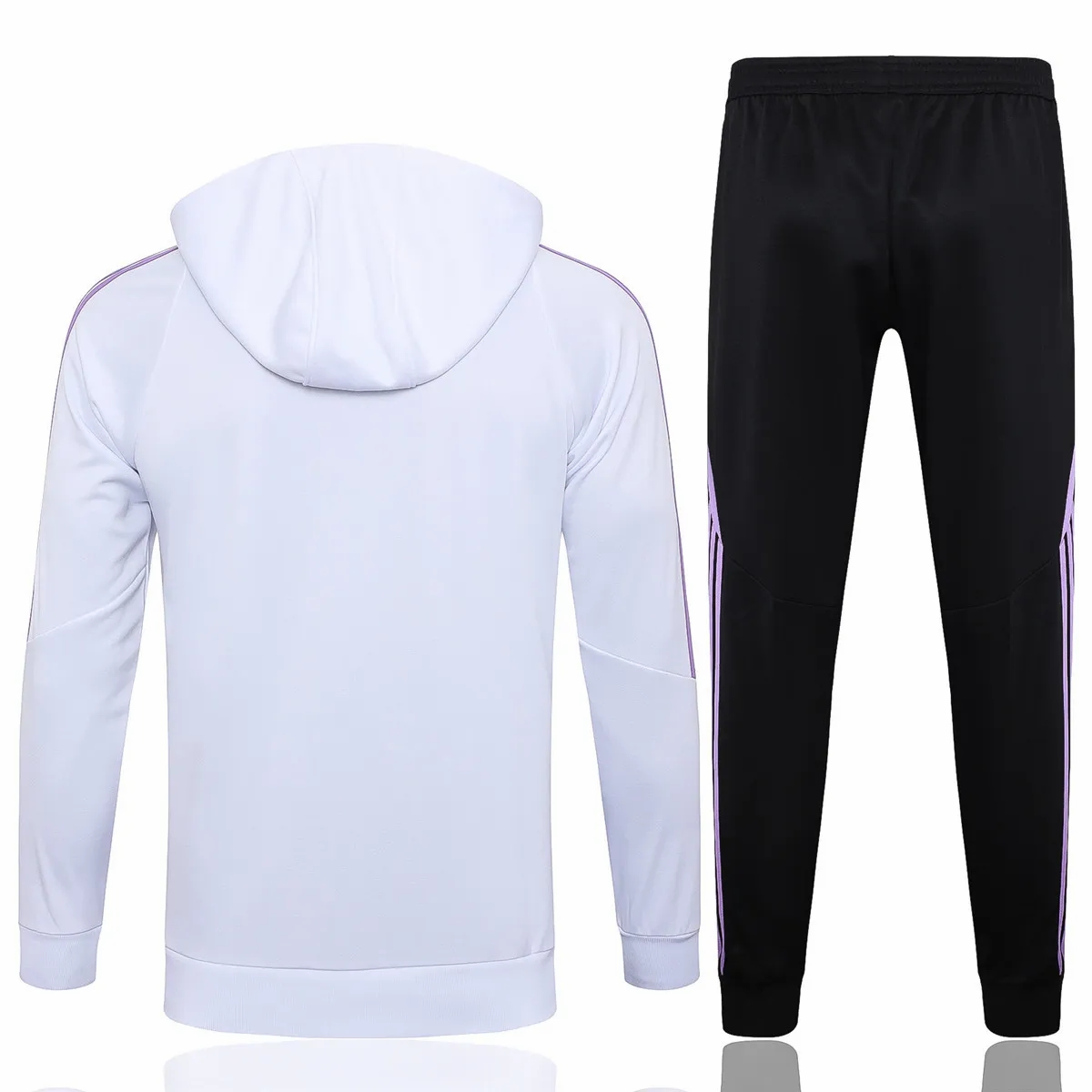 24-25 Germany Mens White Training Hooded Technical Tracksuit