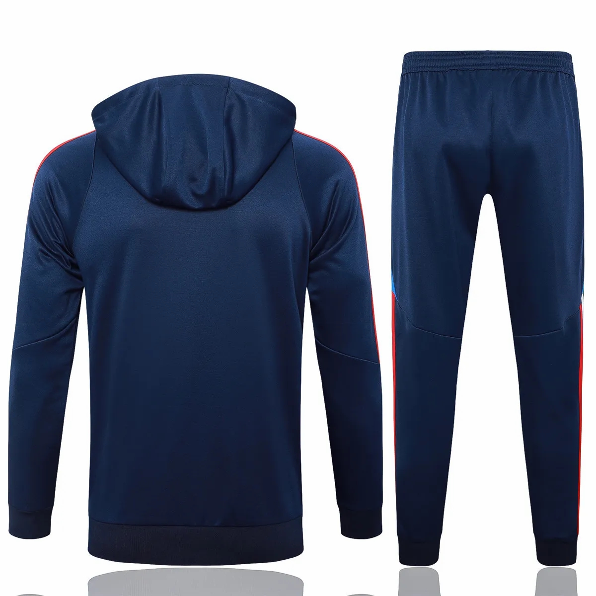 24-25 Italy Mens Navy Training Hooded Technical Tracksuit