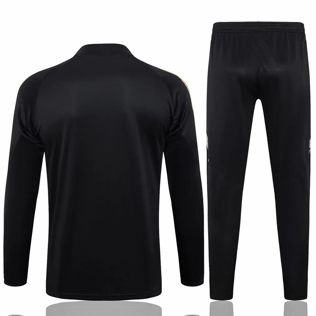 24-25 Real Madrid Mens Black Training Technical Tracksuit