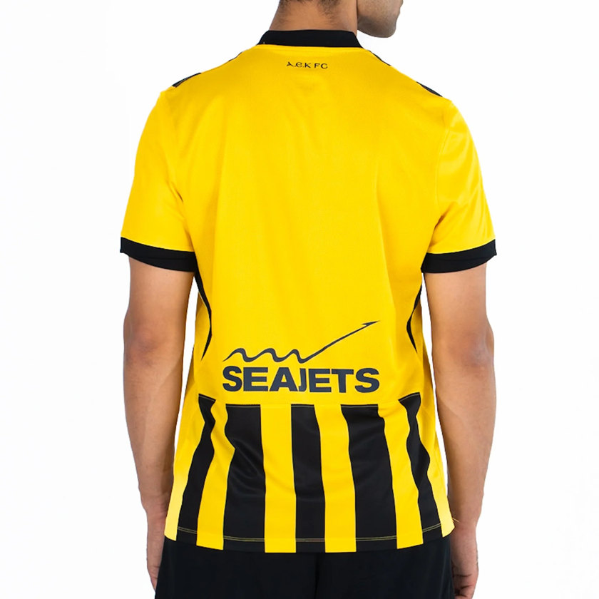 25-26 AEK Athens Mens Home Soccer Jersey