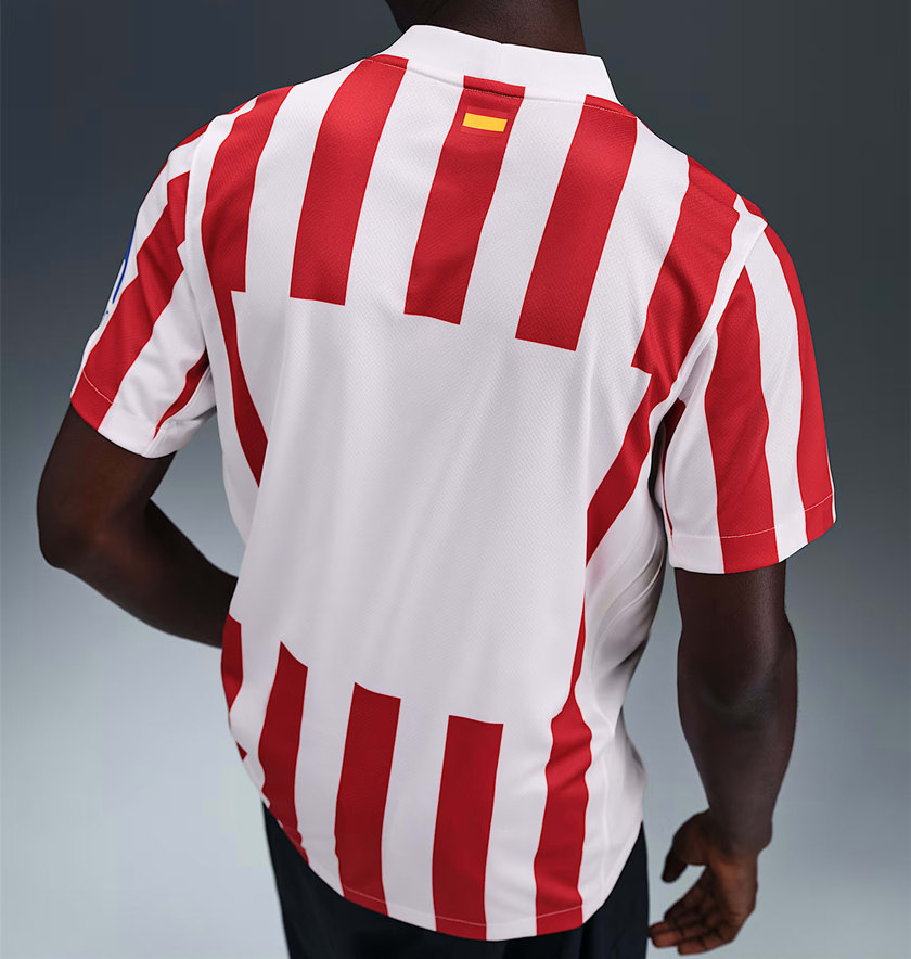 25-26 Atlético de Madrid Mens Home Authentic Soccer Jersey