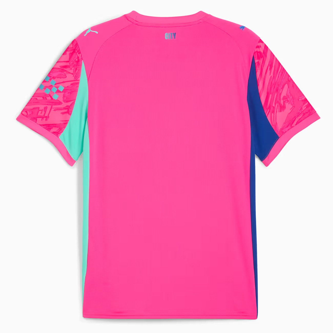 25-26 Manchester City Mens Goalkeeper Pink Jersey