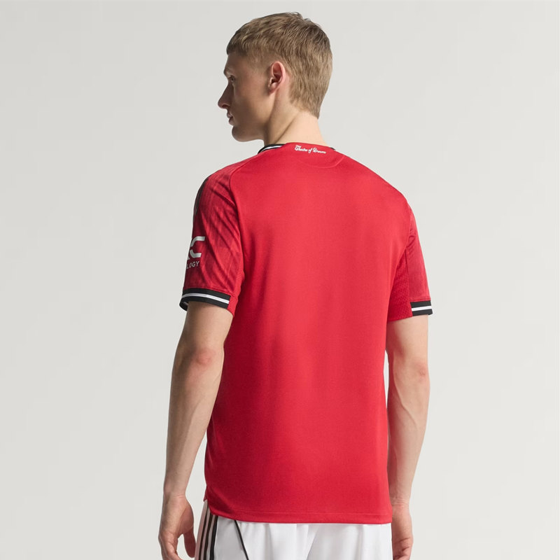 25-26 Manchester United Mens Home Authentic Jersey