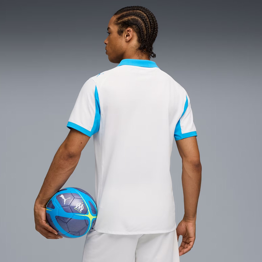 25-26 Olympique de Marseille Men's Home Authentic Soccer Jersey