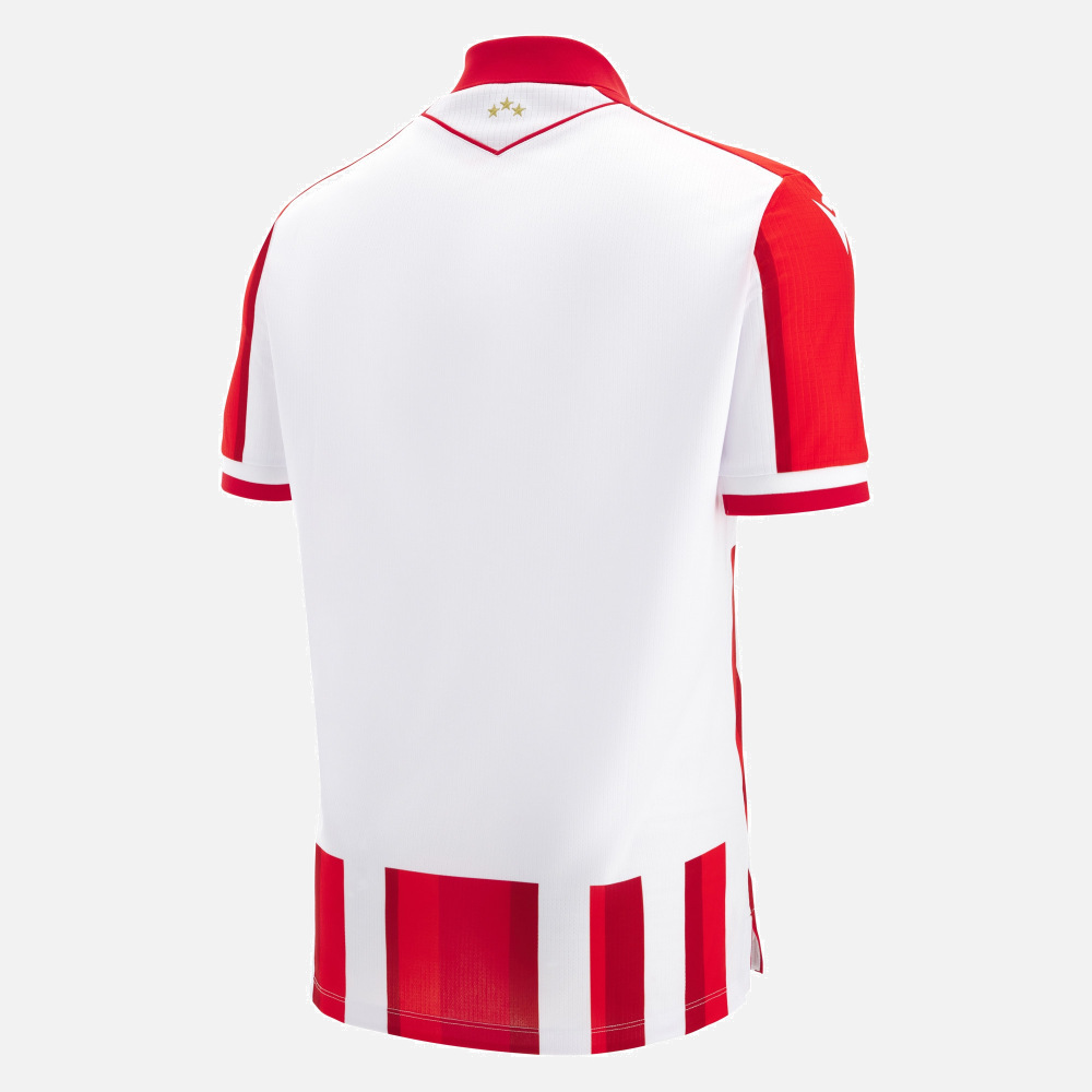 25-26 Red Star Belgrade Mens Home Soccer Jersey