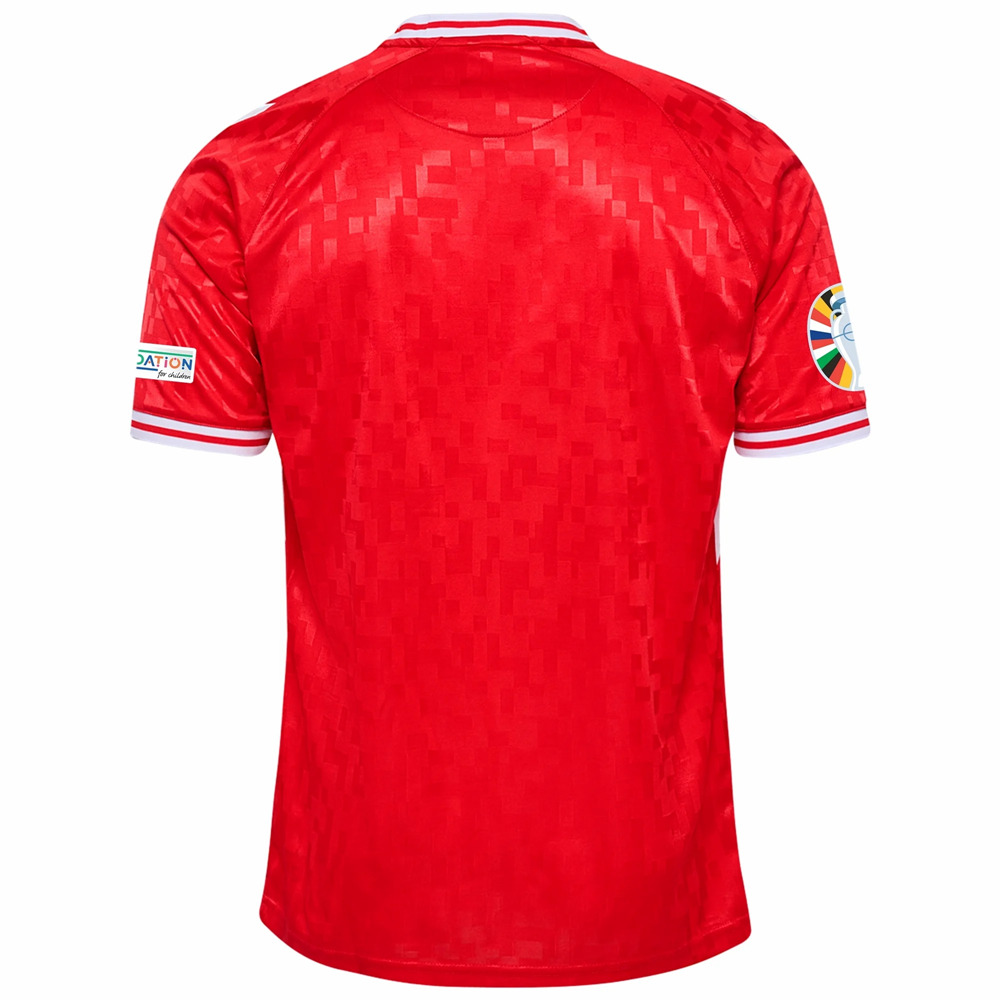 Euro 2024 Denmark Mens Home Jersey