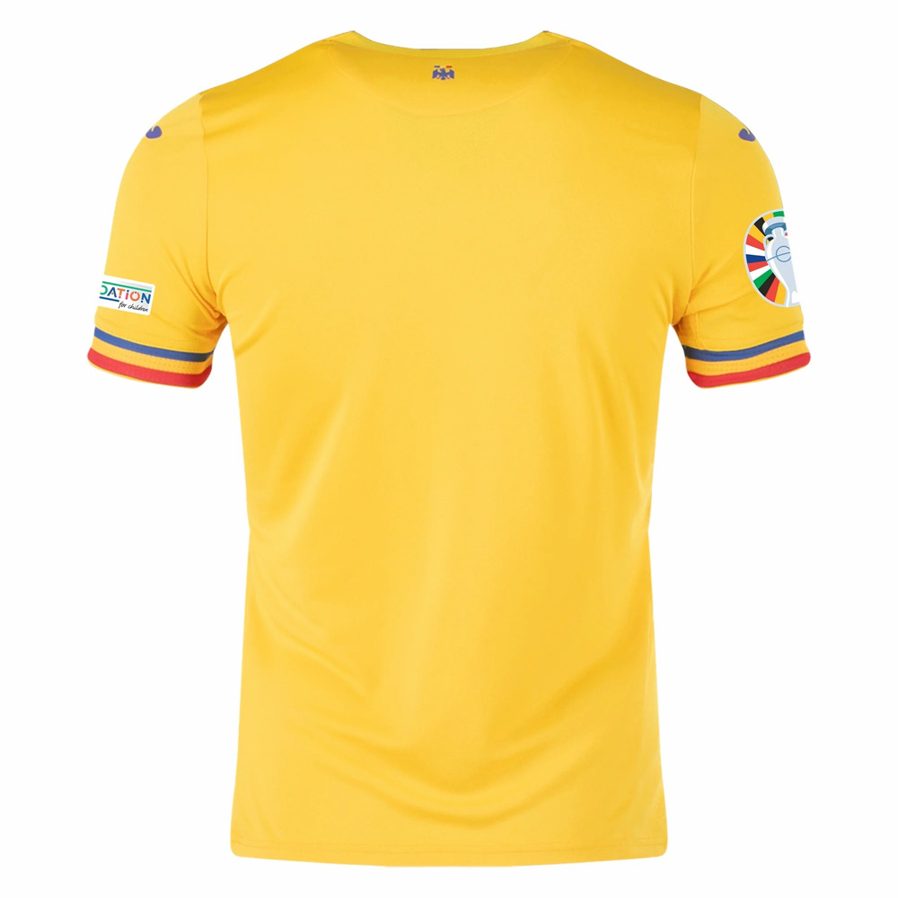 Euro 2024 Romania Mens Home Jersey