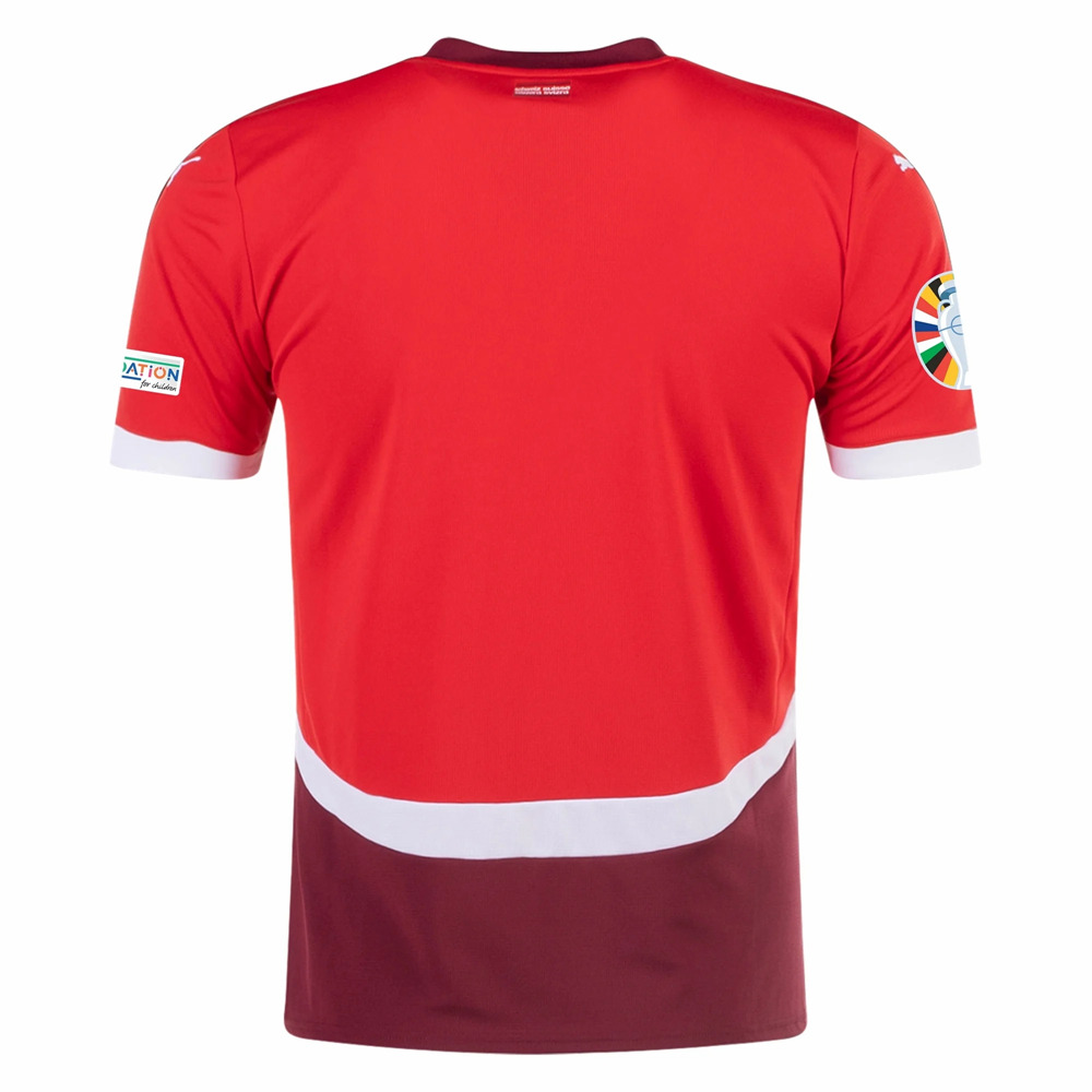 Euro 2024 Switzerland Mens Home Jersey