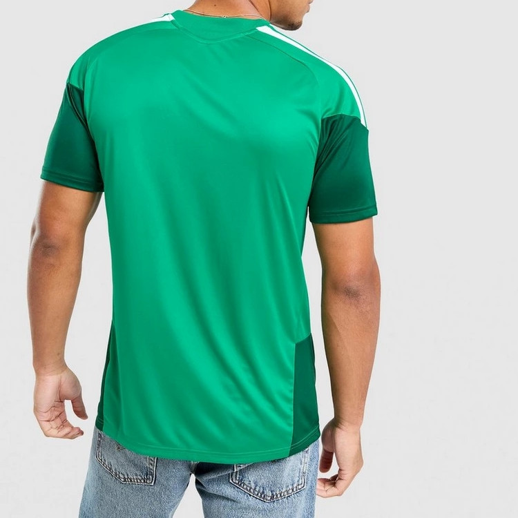 2026 Algeria Mens Training Soccer Jersey Green Breathable Workout Shirt