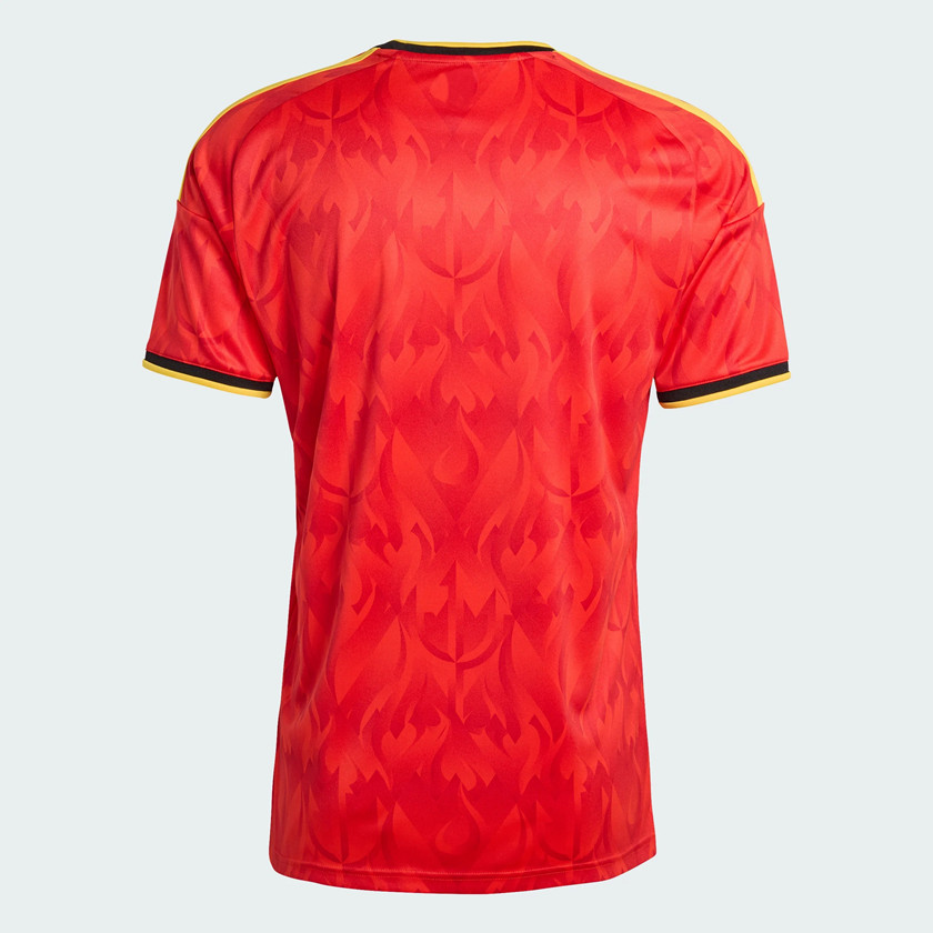 2026 Belgium Mens Home Soccer Jersey Red Devils Fan Edition Kit