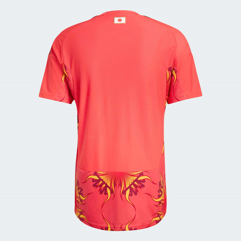 2026 Japan Mens Goalkeeper Soccer Jersey Red Ashura Graphic Kit