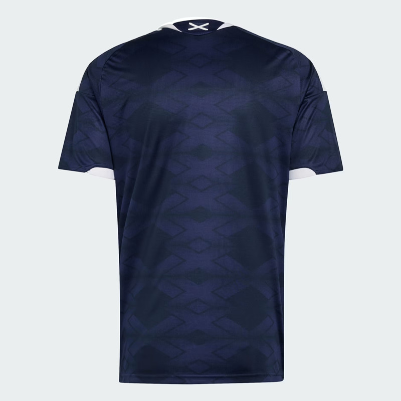 2026 Scotland Mens Home Soccer Jersey Navy Blue National Team Kit