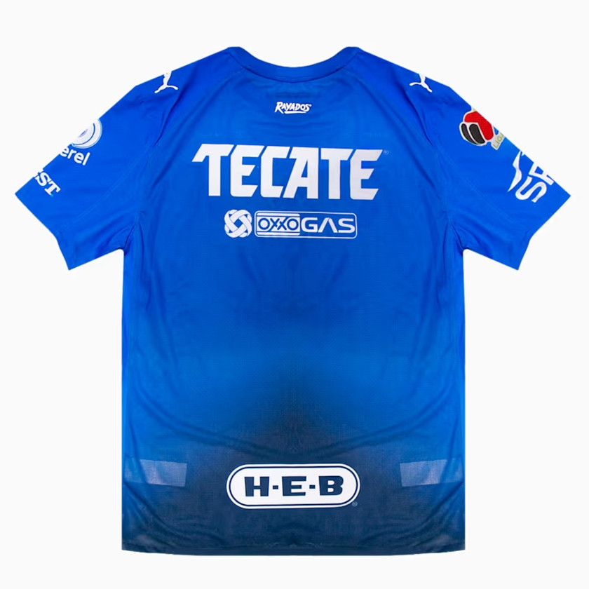 25-26 CF Monterrey Mens Alternative Soccer Jersey Blue Performance Shirt