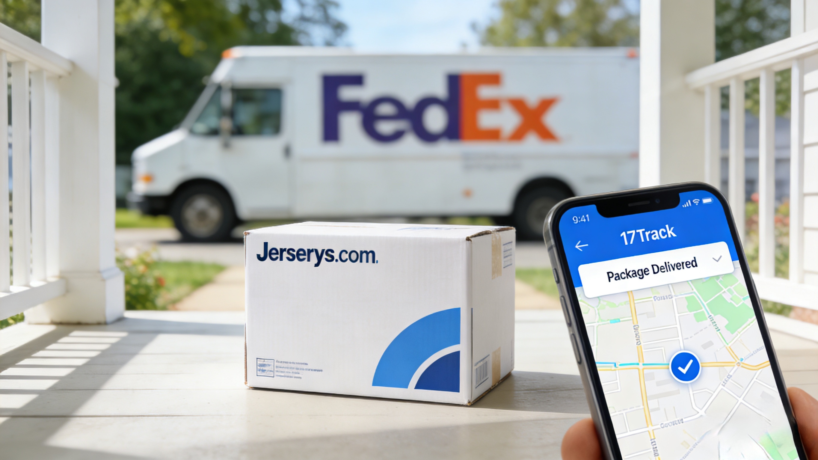 Jerserys.com secure delivery and real-time shipping tracking