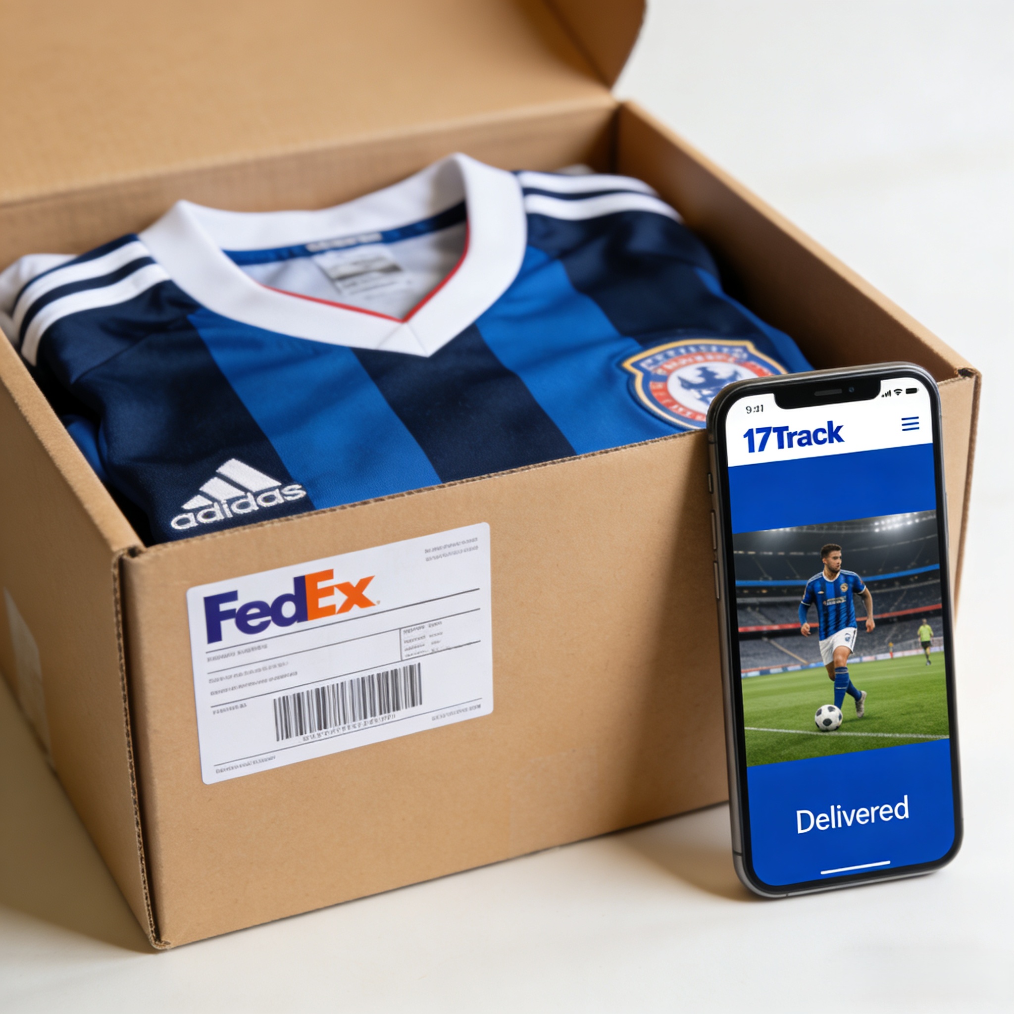 Secure shipping and 17track order monitoring for RB Leipzig jerseys.