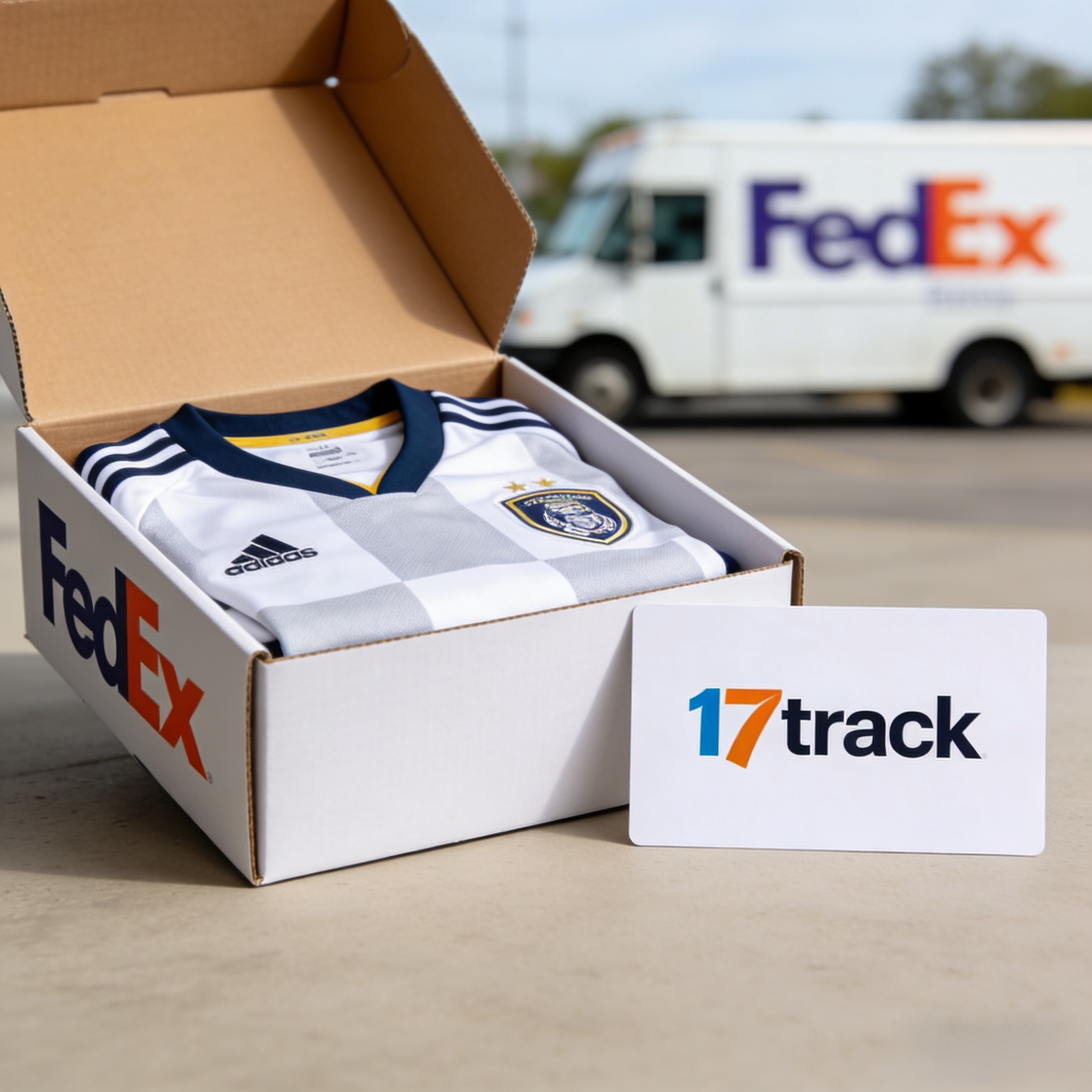 Jerserys.com secure packaging and order tracking via 17track.