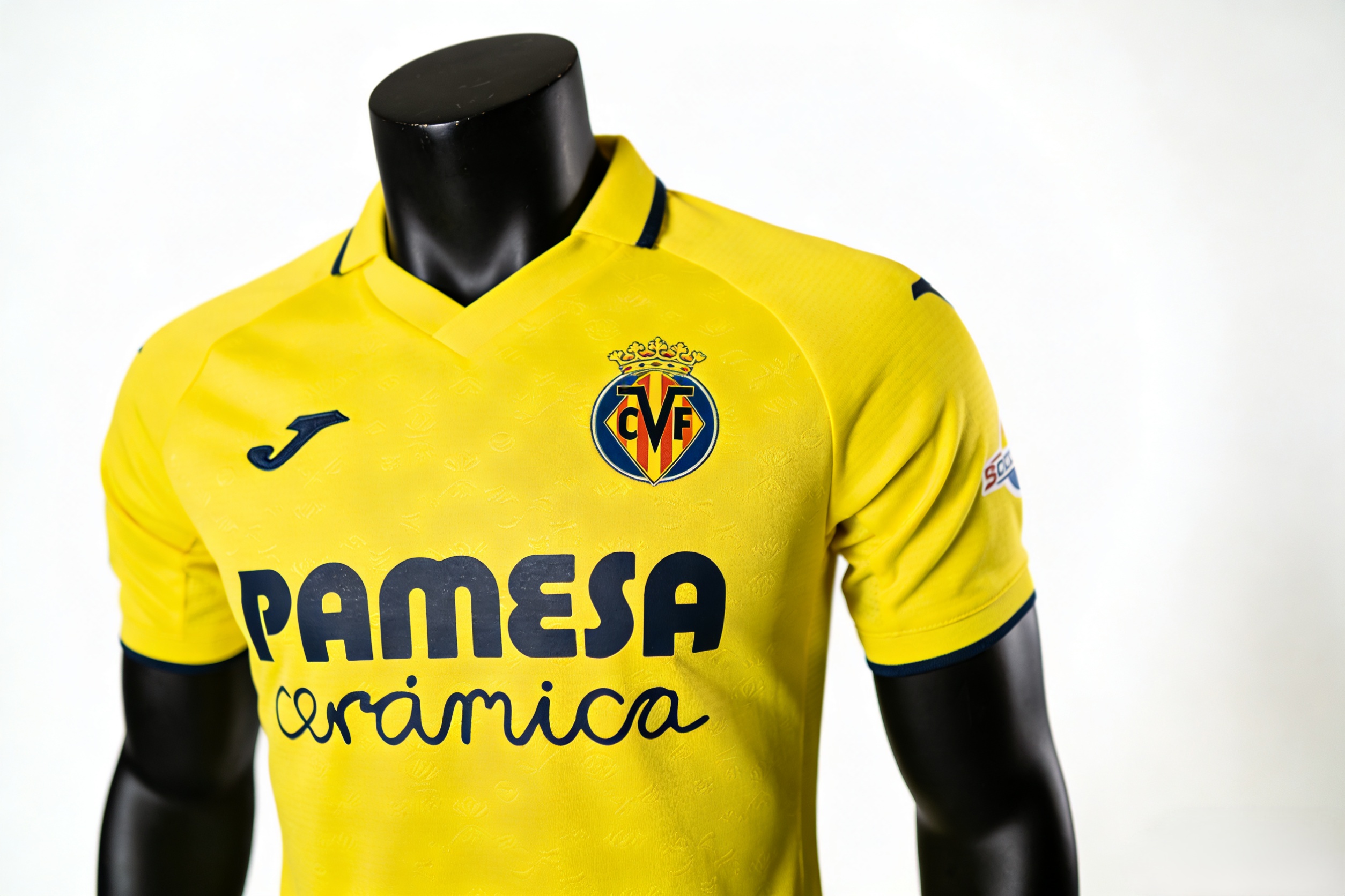 Official 2025-26 Villarreal CF home soccer jersey.