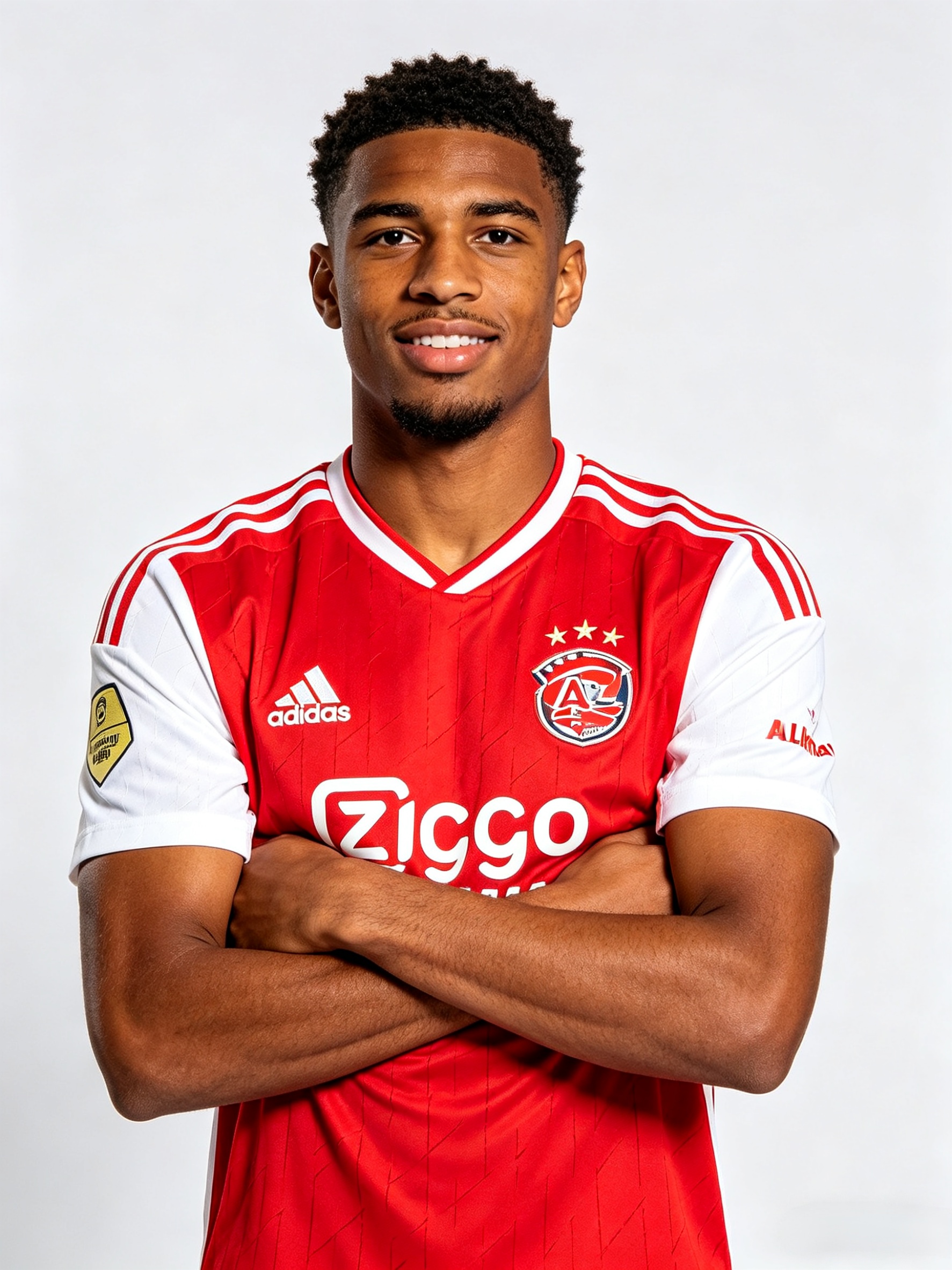 Official 2025-26 AZ Alkmaar home soccer jersey.