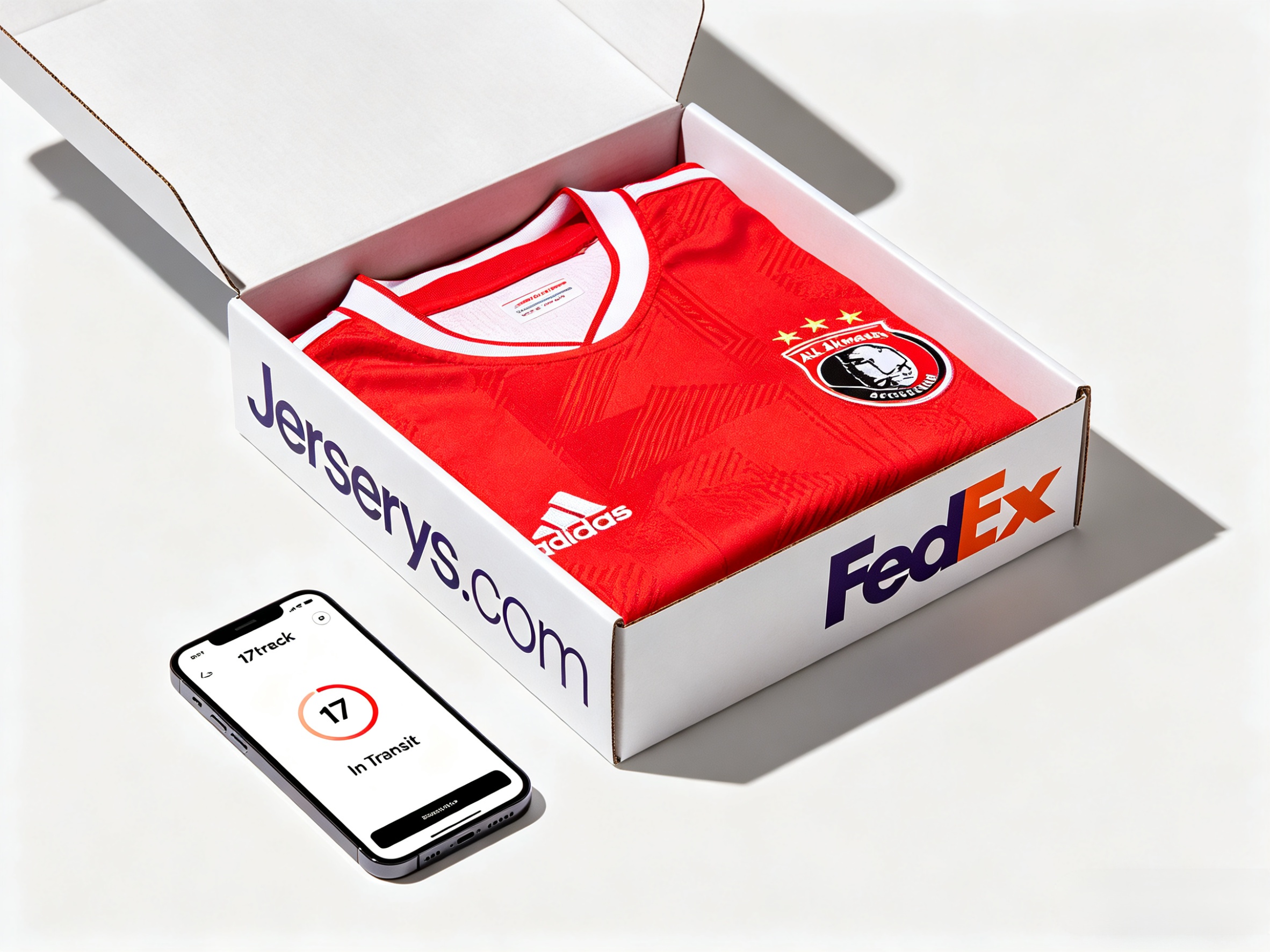 Secure shipping and 17track order tracking for AZ Alkmaar jerseys