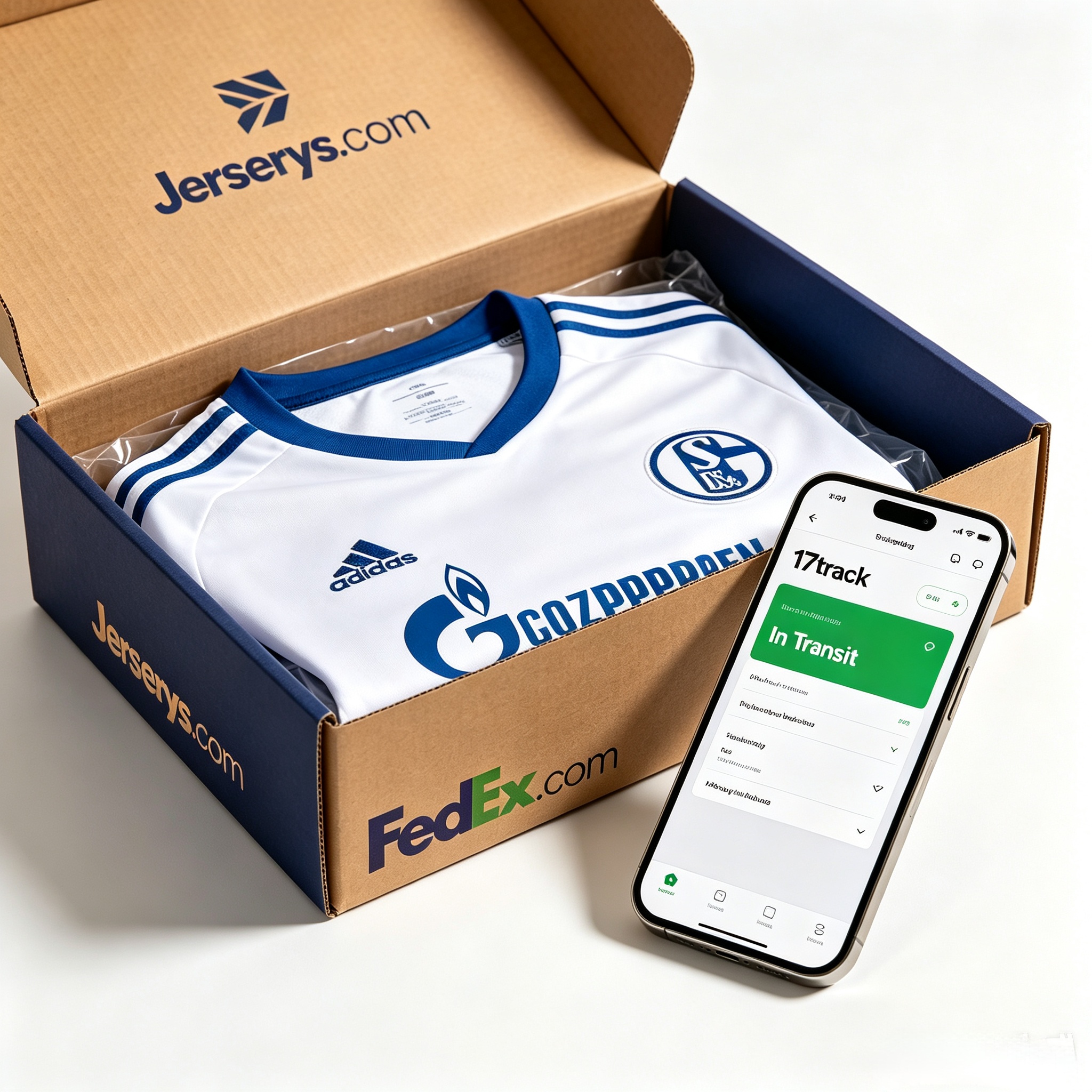 Secure shipping and 17track order tracking for Danish soccer jerseys
