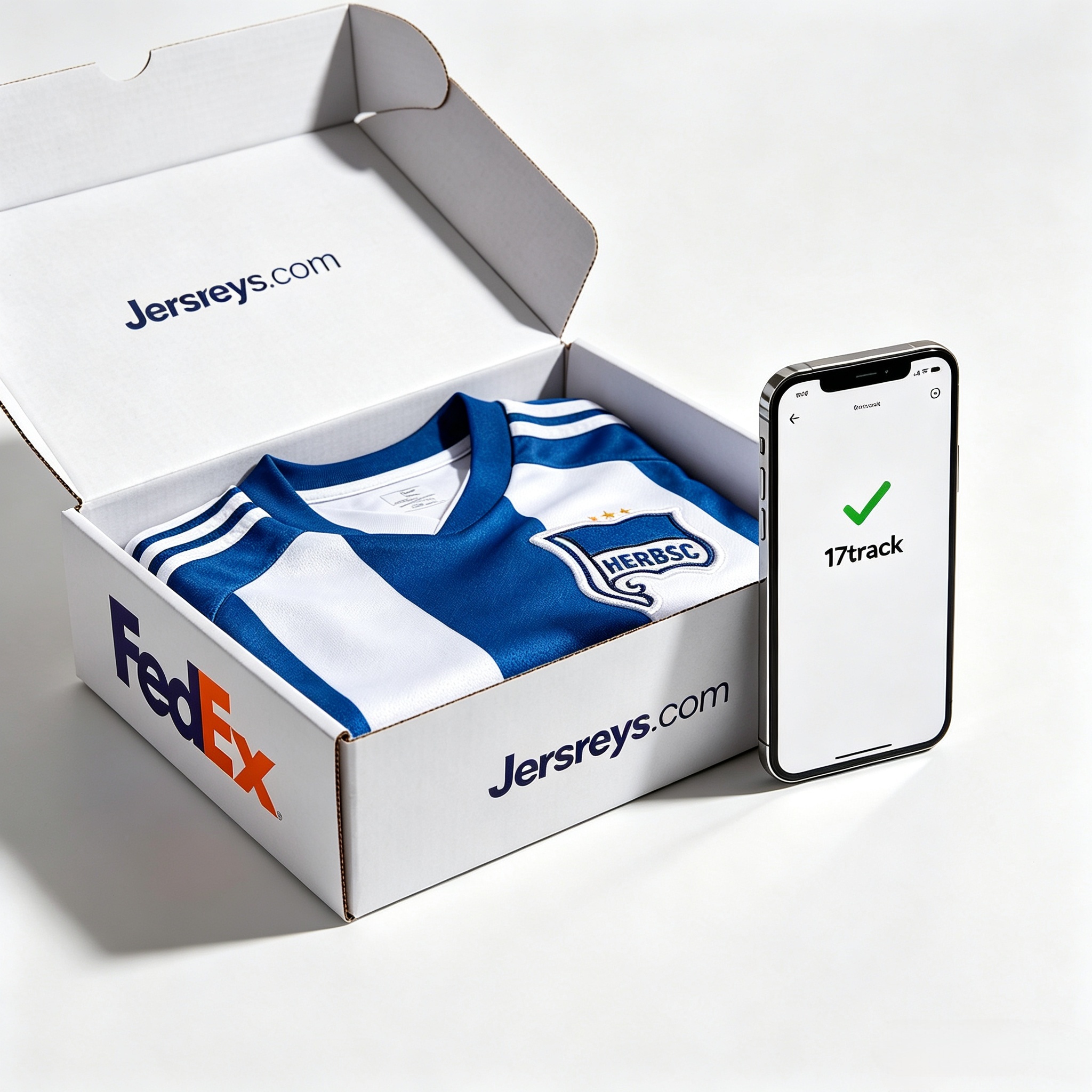  Secure shipping and 17track order tracking for Hertha BSC jerseys